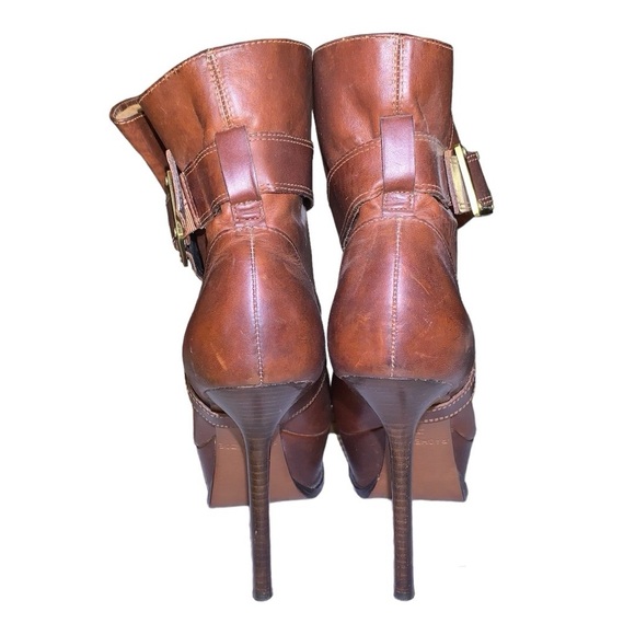 Rachel Zoe Leather Stiletto Booties - Picture 4 of 8